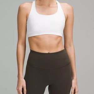 Lululemon Size 2 White Sports Bra